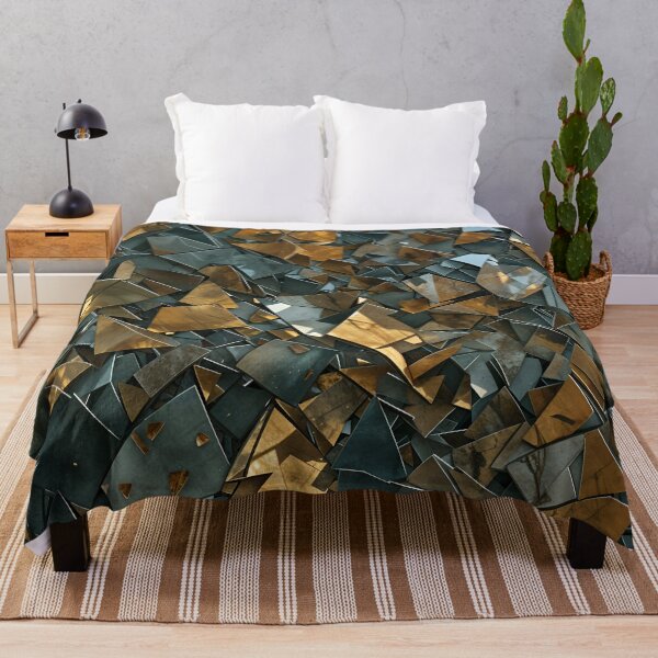 Item preview, Abstract Shattered Stained Glass Camouflage Pattern Design designed and sold by TheArtOfPat.