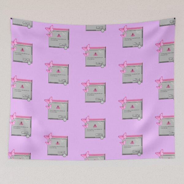 Item preview, Windows pink message designed and sold by pinkuardesign.