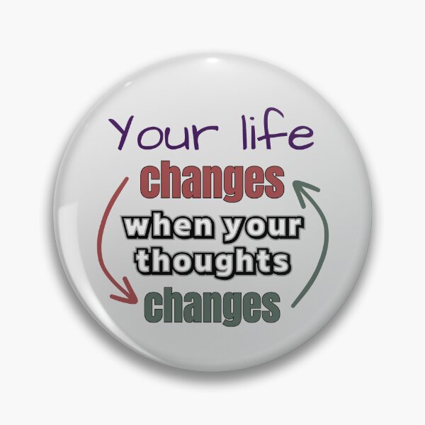 Item preview, Your life changes when your thoughts change. designed and sold by talking-pen.