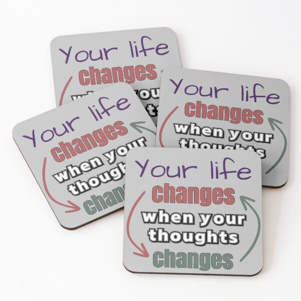 Item preview, Your life changes when your thoughts change. designed and sold by talking-pen.