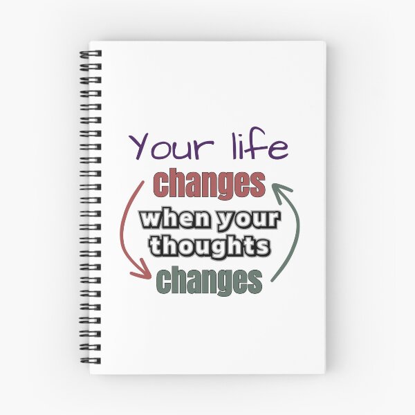 Item preview, Your life changes when your thoughts change. designed and sold by talking-pen.