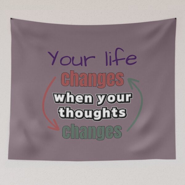 Item preview, Your life changes when your thoughts change. designed and sold by talking-pen.