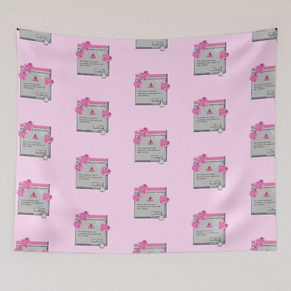 Item preview, Windows pink message designed and sold by pinkuardesign.