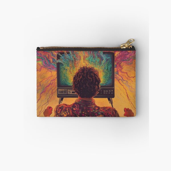 Item preview, Television Hypnosis - Psychedelic Print designed and sold by ManyMelany.