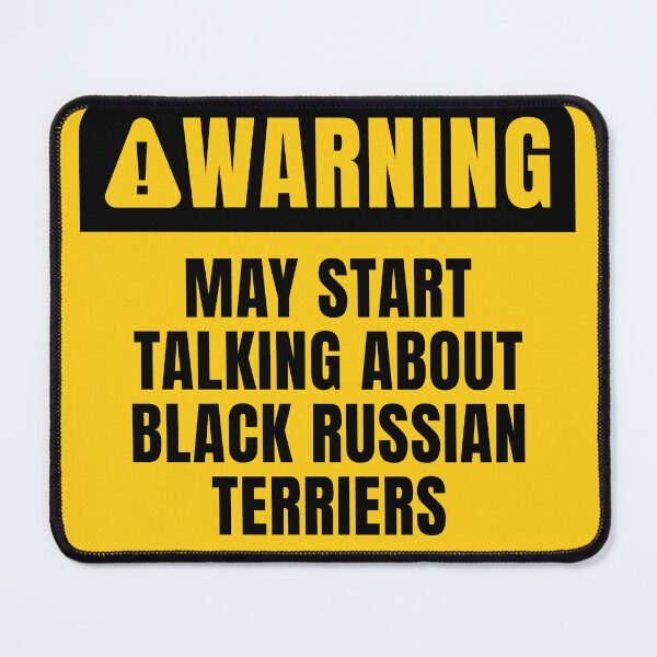 Item preview, Black Russian Terriers Lover Quote designed and sold by MaryAller.
