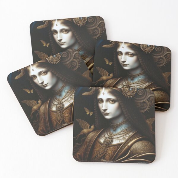 Item preview, Steampunk Mona Lisa designed and sold by TheDarkWardrobe.