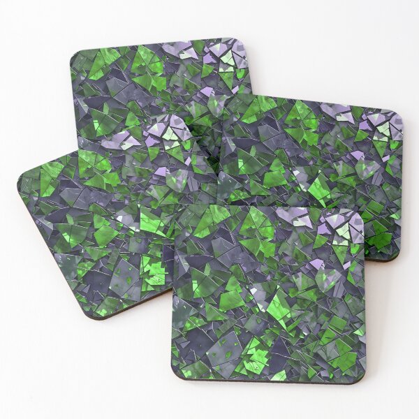 Item preview, Abstract Shattered Stained Glass Camouflage Pattern Design designed and sold by TheArtOfPat.