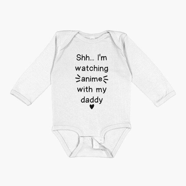 Item preview, Shh I'm Watching Anime With My Daddy Cute Dad designed and sold by CuteLovelyDesigns.