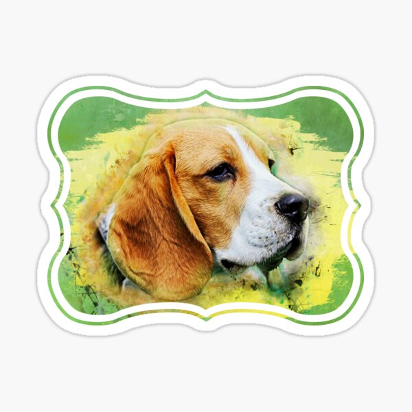 Cute Kawaii Beagle Dog Lover Stickers – Detour Shirts