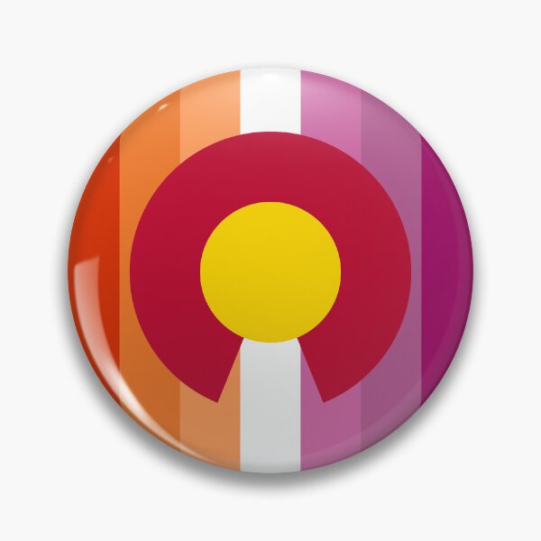 Item preview, Colorado 8-color Gay Pride Flag Vertical designed and sold by WokeBespoke.