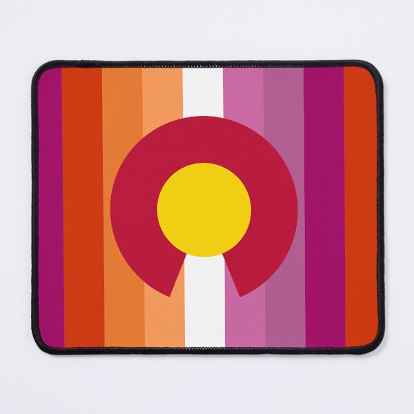 Item preview, Colorado 8-color Gay Pride Flag Vertical designed and sold by WokeBespoke.