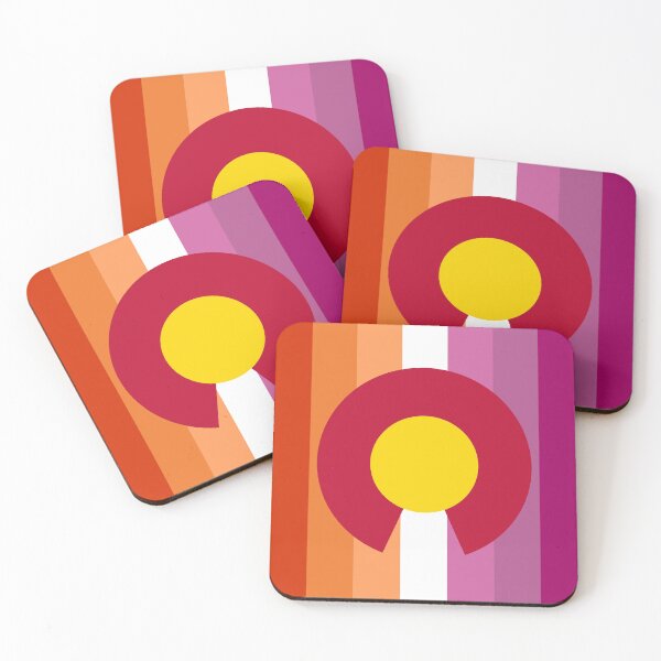 Item preview, Colorado 8-color Gay Pride Flag Vertical designed and sold by WokeBespoke.