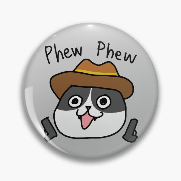 Item preview, Phew Phew Cat designed and sold by LifeWithMeme.