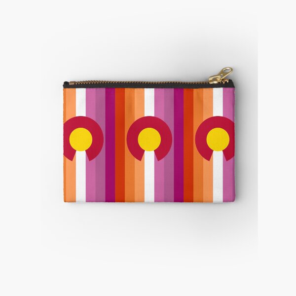 Item preview, Colorado 8-color Gay Pride Flag Vertical designed and sold by WokeBespoke.