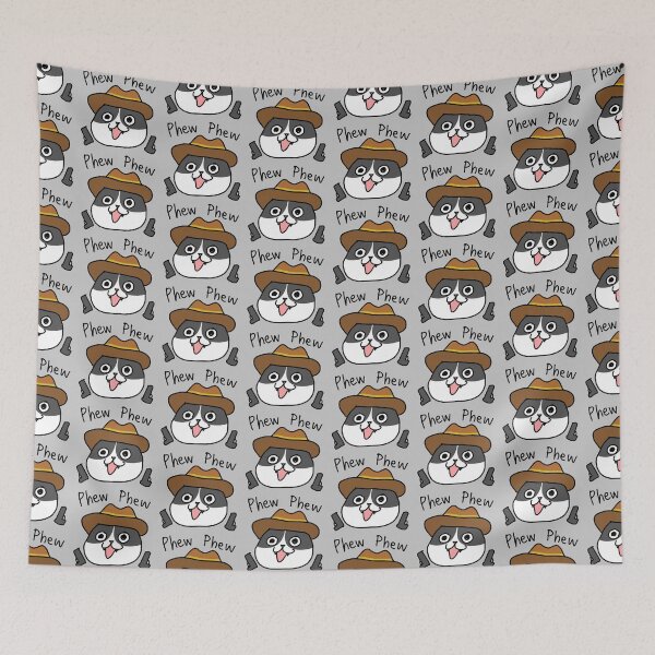 Item preview, Phew Phew Cat designed and sold by LifeWithMeme.