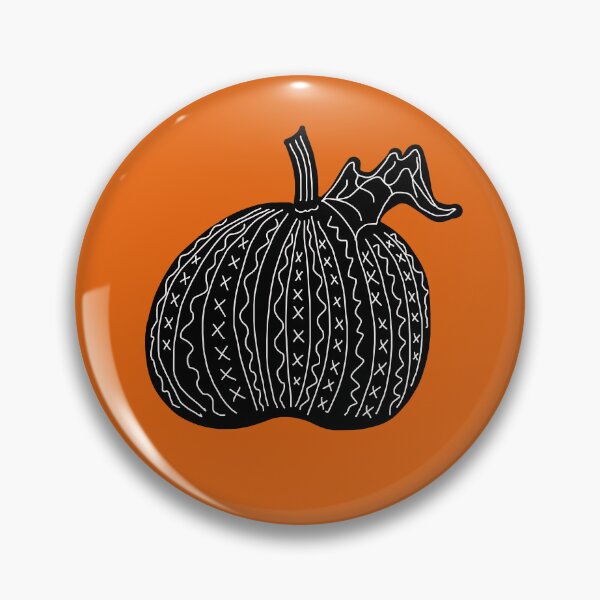 Item preview, Black and White Pumpkin designed and sold by RepeatCandy.