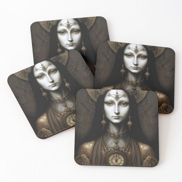 Item preview, Steampunk Mona Lisa designed and sold by TheDarkWardrobe.