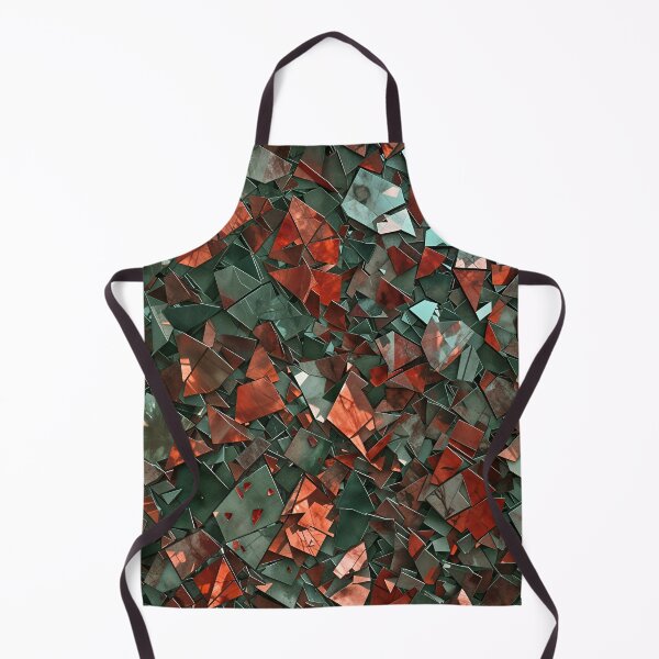 Item preview, Abstract Shattered Stained Glass Camouflage Pattern Design designed and sold by TheArtOfPat.
