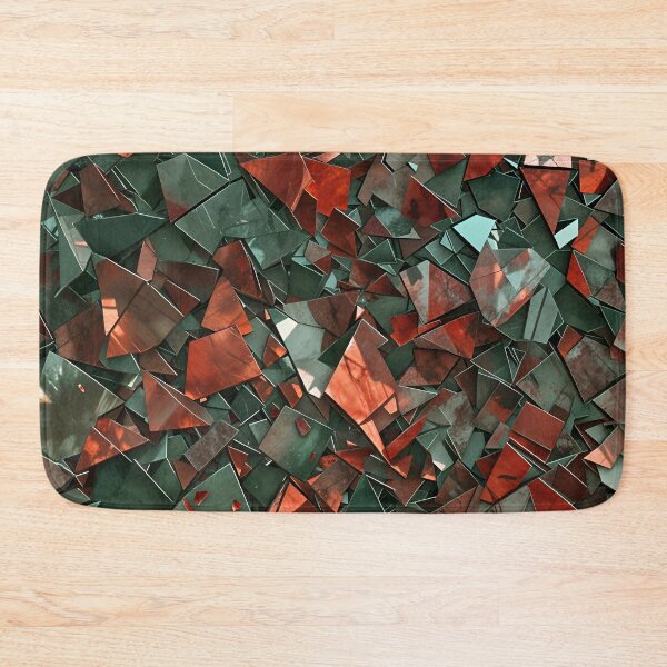 Item preview, Abstract Shattered Stained Glass Camouflage Pattern Design designed and sold by TheArtOfPat.