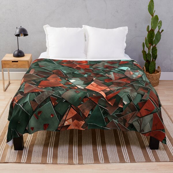 Item preview, Abstract Shattered Stained Glass Camouflage Pattern Design designed and sold by TheArtOfPat.