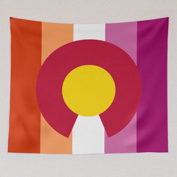 Item preview, Copy of Colorado Gay Male Pride Flag Vertical designed and sold by WokeBespoke.