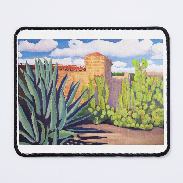 Item preview, Cactus Wall with Agave designed and sold by ArtfullyAprilC.