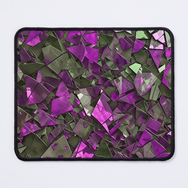 Item preview, Abstract Shattered Stained Glass Camouflage Pattern Design designed and sold by TheArtOfPat.