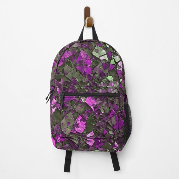 Item preview, Abstract Shattered Stained Glass Camouflage Pattern Design designed and sold by TheArtOfPat.