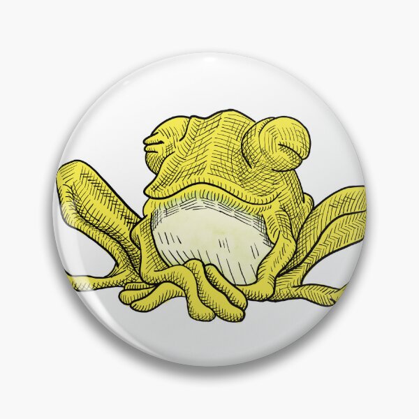 Item preview, Yellow Frog Just Chill'n being Mellow designed and sold by DanielPowers.
