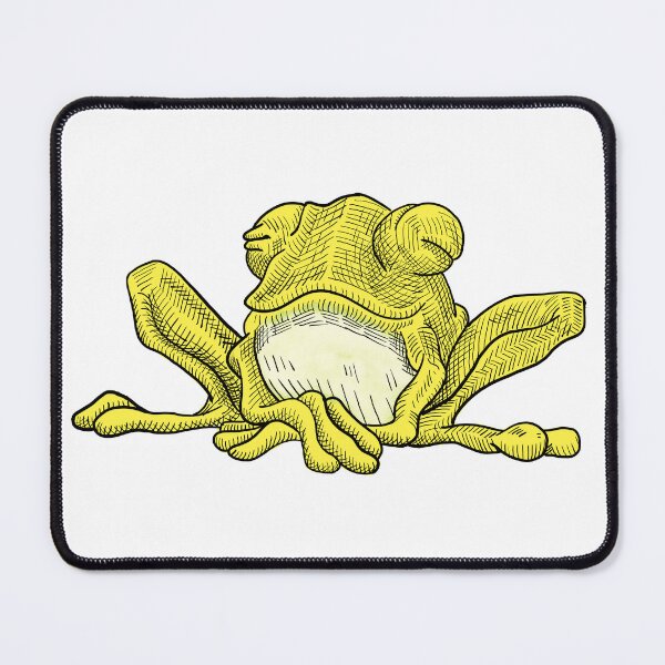 Item preview, Yellow Frog Just Chill'n being Mellow designed and sold by DanielPowers.