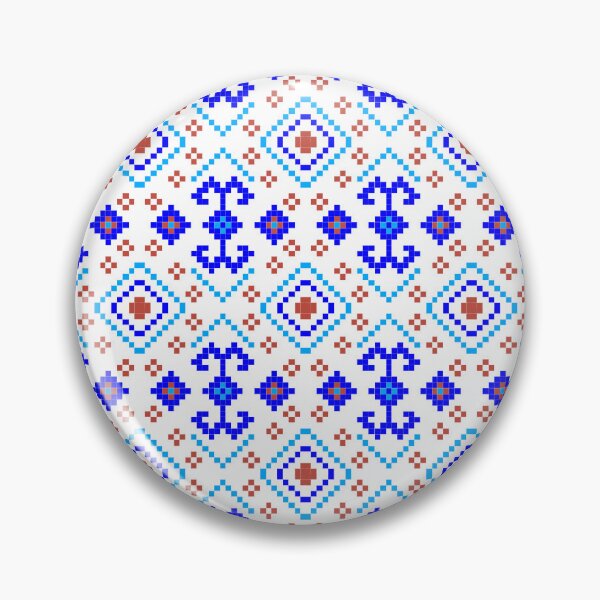 Item preview, Blue fabric pattern designed and sold by Nuynuyshop.