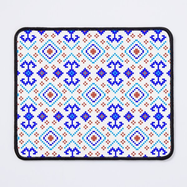 Item preview, Blue fabric pattern designed and sold by Nuynuyshop.