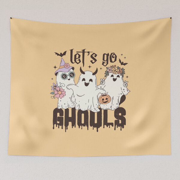 Item preview, Lets Go Ghouls Halloween  designed and sold by Miniouka.