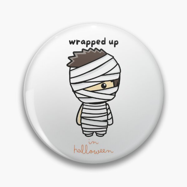 Item preview, Wrapped Up in Halloween Mummy designed and sold by RecentEnchanted.