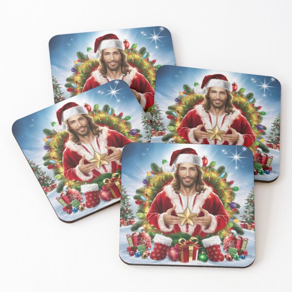 Item preview, "JESUS SATAN ". JESUS DRESSED AS SANTA  designed and sold by Obinne.