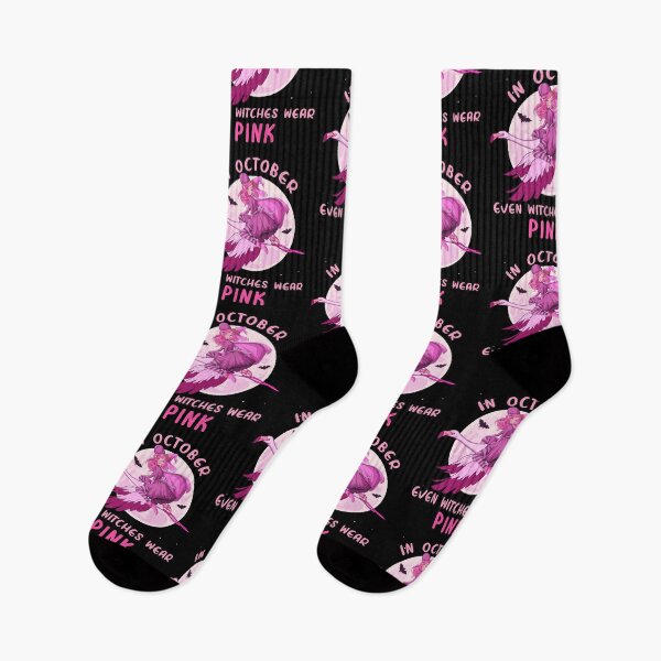 Item preview, In October Even Witches Wear Pink Witch Halloween designed and sold by Artisticlions-A.
