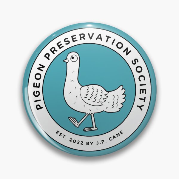 Item preview, Pigeon Preservation Society Est. by JP Cane designed and sold by TheBookBarista.