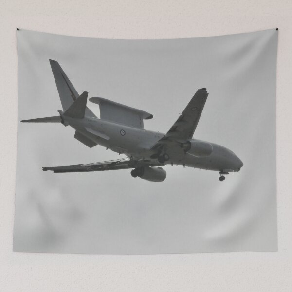Item preview, RAAF  E-7A Wedgetail approaching Hervey Bay designed and sold by Mark Grimsley.