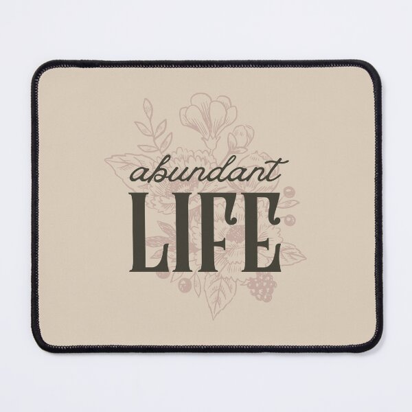 Item preview, Abundant Life Bible Verse Christian Cottagecore Vintage designed and sold by elikagrace.