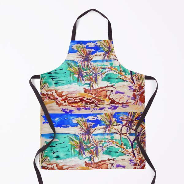 Item preview, Stradbroke Island Pandanas in Ink/acrylic designed and sold by gillsart.