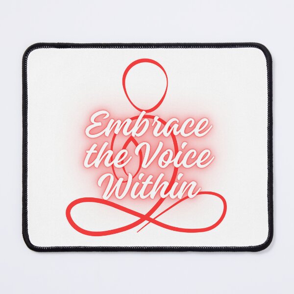 Item preview, Embrace the Voice Within Red designed and sold by MysticWhisper.