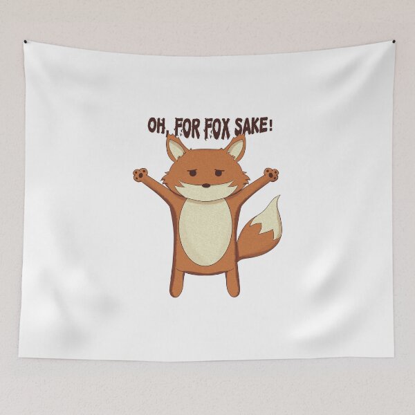 Item preview, Oh, For Fox Sake! designed and sold by Amberein.