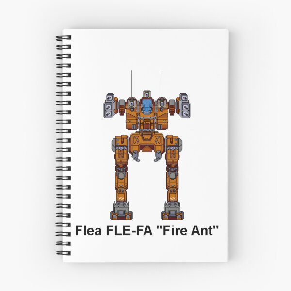 Item preview, Flea FLE-FA "Fire Ant" - Inner Sphere BattleMech designed and sold by DagleysDesigns.