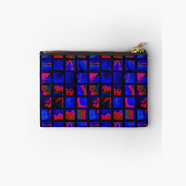Item preview, Blue Colorful Ocean Colorful Check Pink designed and sold by ChristinasMess.
