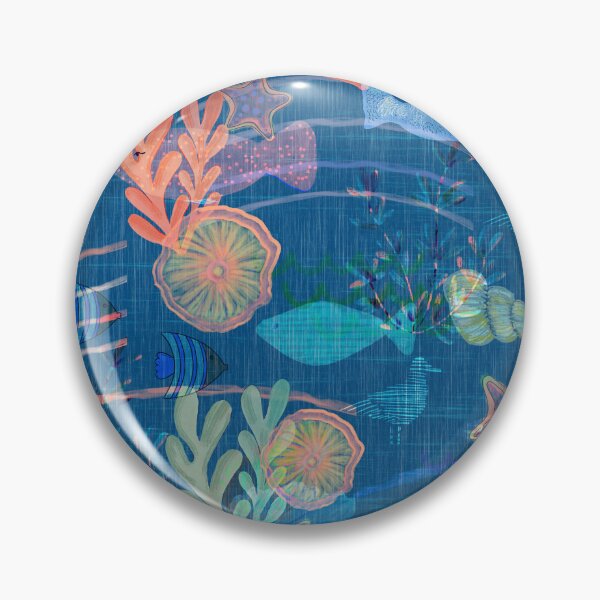 Item preview, Under the sea - blue designed and sold by Navitaloves.