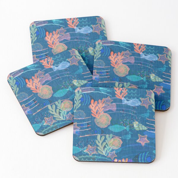 Item preview, Under the sea - blue designed and sold by Navitaloves.