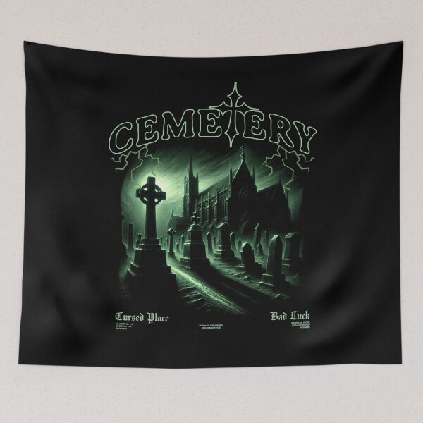 Item preview, Halloween Cemetary designed and sold by HellbenderCo.