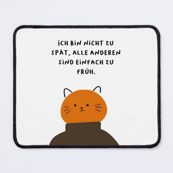 Item preview, Ich bin nicht zu spät, alle anderen sind einfach zu früh. | Handwritten-style Font designed and sold by RM-Journey.