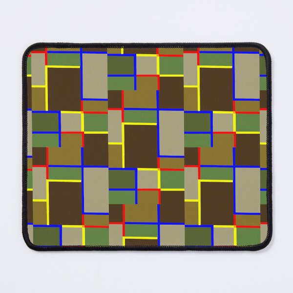 Item preview, Mondriana XI, a postmodernist reimagining. designed and sold by thalasson.