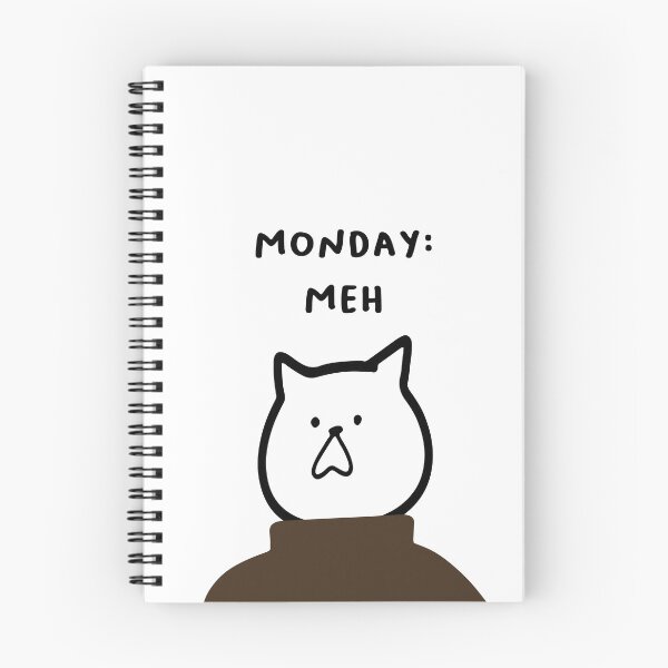 Item preview, Monday: Meh | Handwritten-style Font designed and sold by RM-Journey.